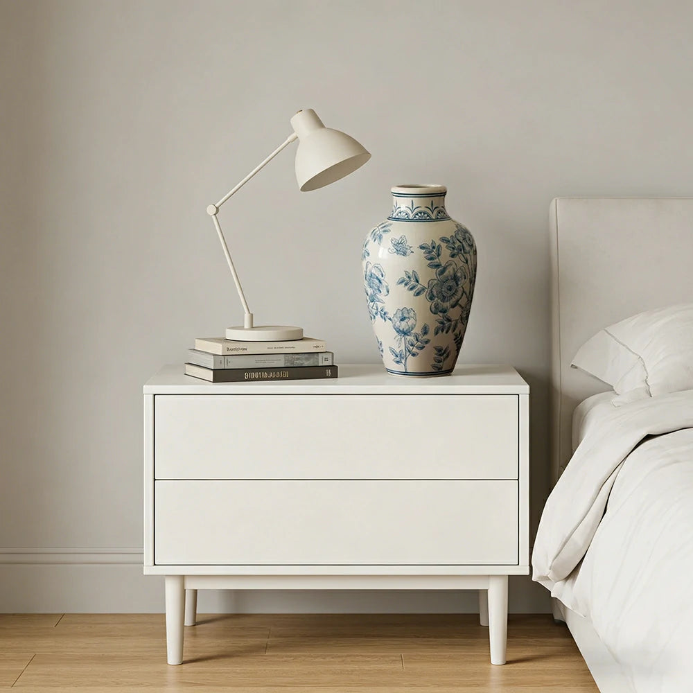 LIVARA Ceramic Vase Decor Display Matte Ceramic “Silent Moon” Textured Handcrafted Design