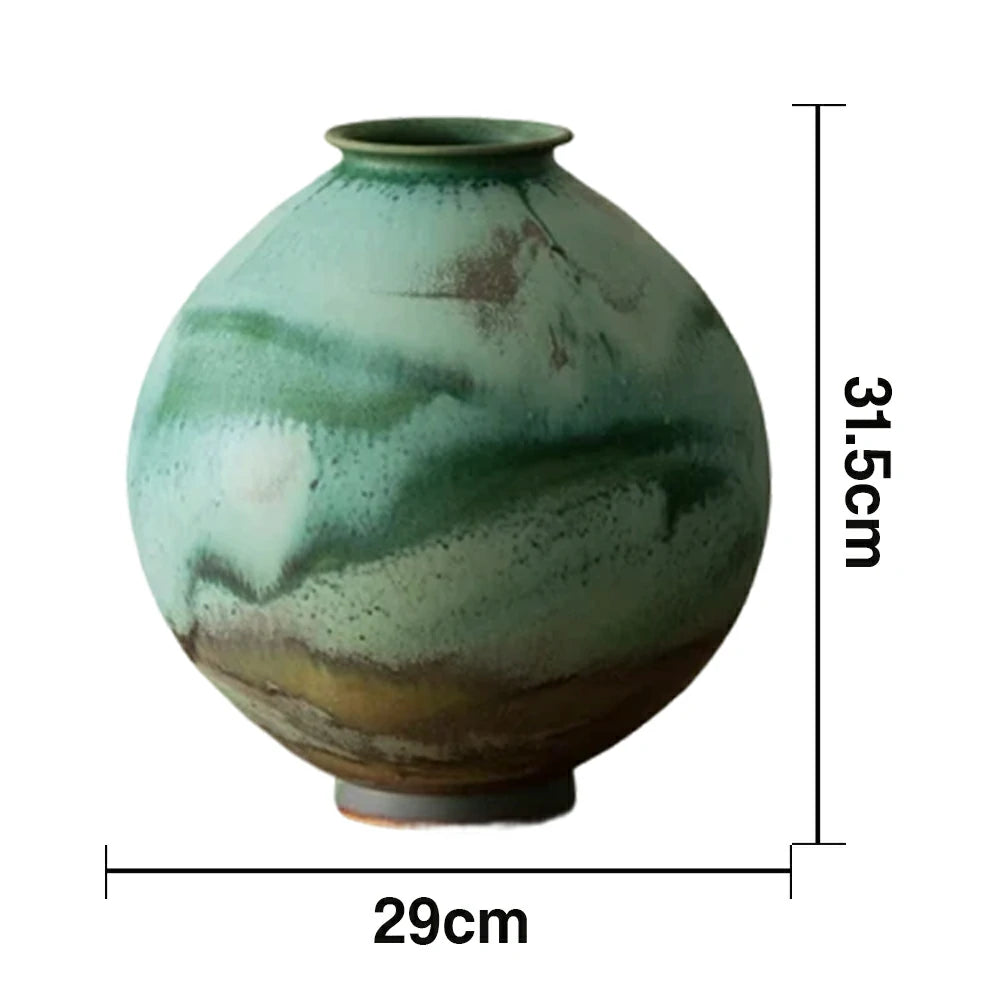 LIVARA Ceramic Vase Decor Display Matte Ceramic “Rising to Success” Handcrafted Artistic Design