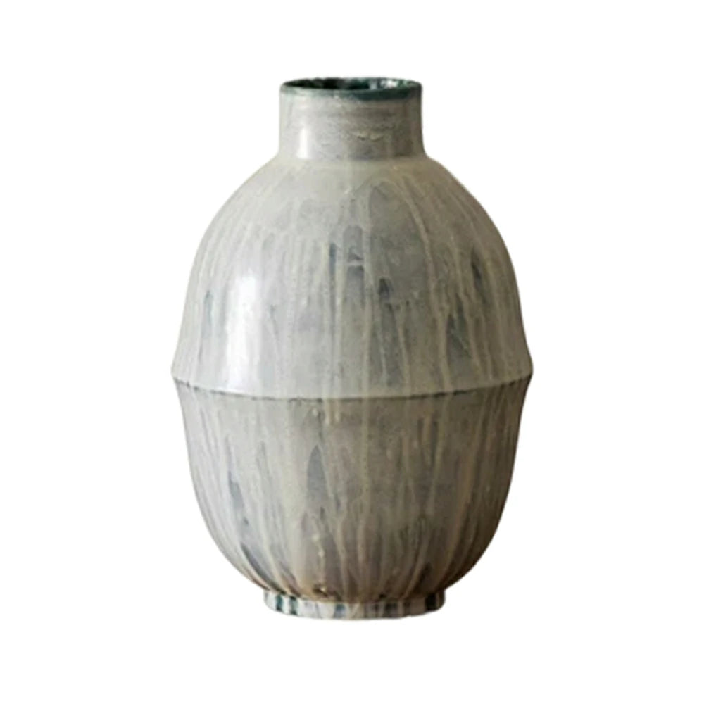 LIVARA Ceramic Vase Decor Display Matte Ceramic Floor-Standing Display Design Handcrafted Artistic Design