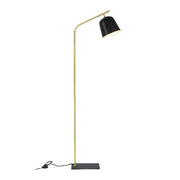 LIVARA 7/12W Floor Lamp 3 Lighting Modes Adjustable Head Metal Shade Stable Base Modern Design - Gold
