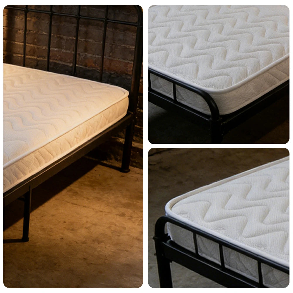 LIVARA Trundle Bed Mattress for SF01 & CF02 - Multi-Layer Coconut Fibre & Latex, Breathable Fabric, Lightweight Support - White