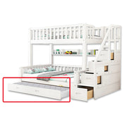 Trundle Only! LIVARA Space-Saving Trundle Bed Frame for SF01 Bunk Bed