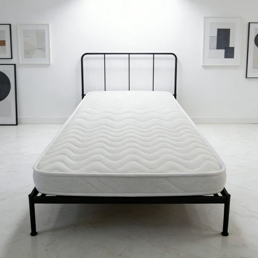 LIVARA Trundle Bed Mattress for SF01 & CF02 - Multi-Layer Coconut Fibre & Latex, Breathable Fabric, Lightweight Support - White