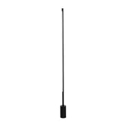 LIVARA Minimalist Floor Lamp Foot Switch Control 25W LED Metal Frame Compact Base