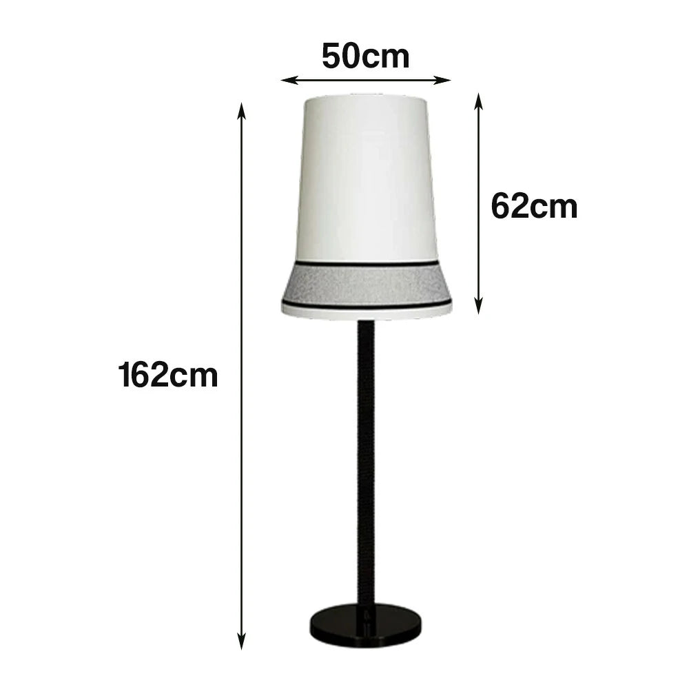 LIVARA Floor Lamp Soft Ambient Lighting Durable Metal Body Stable Base Multi-Scene Home Design