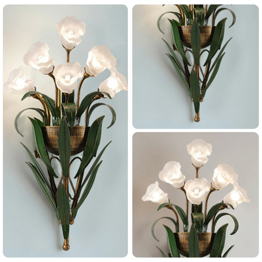 LIVARA Wall Light 32/36cm Electroplated Iron Frame G4 Bulb Elegant Design for Bedrooms, Living Rooms, and Dining Areas - Stylish & Durable - White