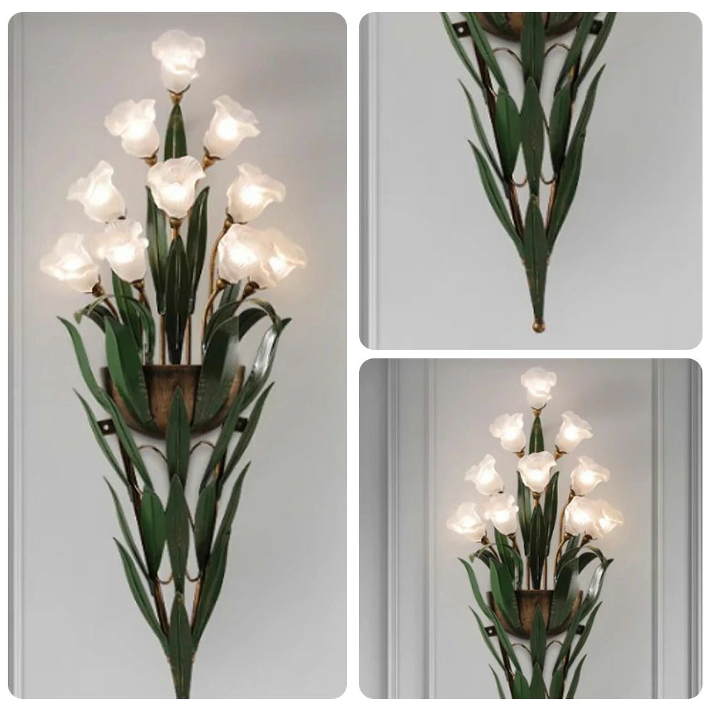 LIVARA Wall Light 32/36cm Electroplated Iron Frame G4 Bulb Elegant Design for Bedrooms, Living Rooms, and Dining Areas - Stylish & Durable - White