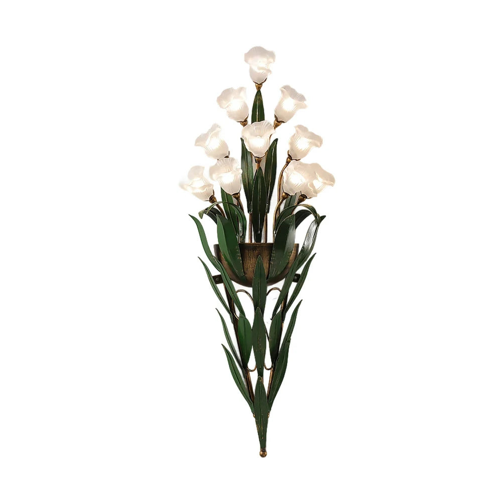 LIVARA Wall Light 32/36cm Electroplated Iron Frame G4 Bulb Elegant Design for Bedrooms, Living Rooms, and Dining Areas - Stylish & Durable - White