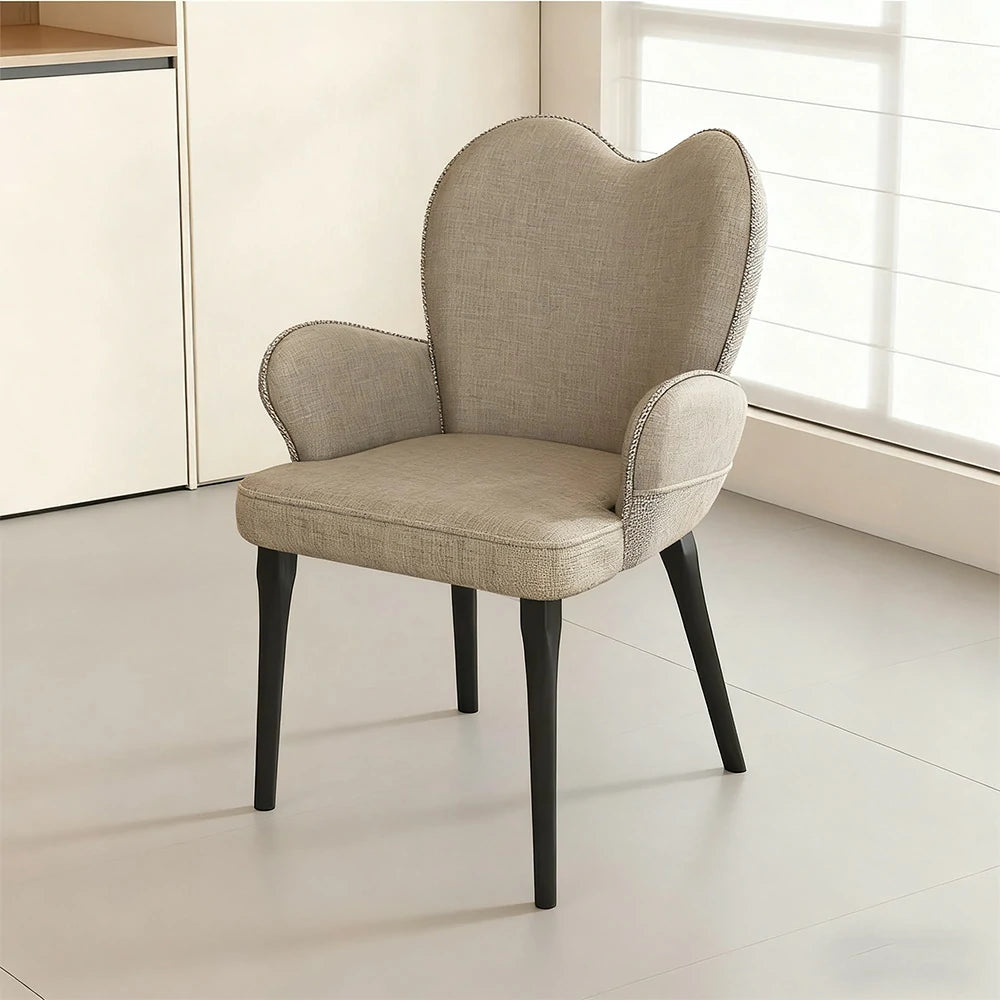 LIVARA Office Chair – Premium Black Leather Upholstery, Ergonomic Backrest & Armrests, High-Density Cushion, Sturdy Steel Legs, Durable & Stylish Design - Grey