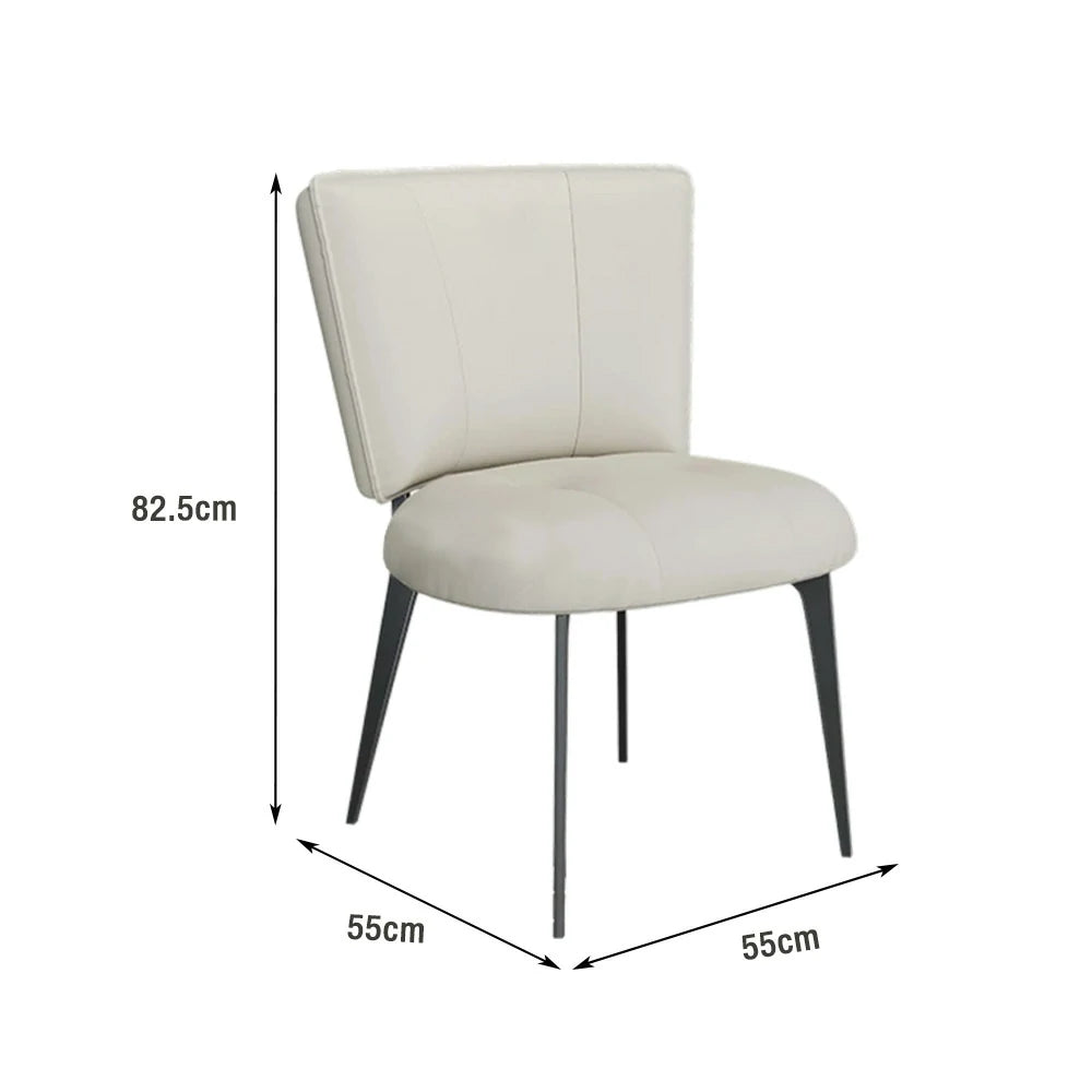 LIVARA Office Chair – Reinforced Thickened Design, Scratch-Resistant Cat Claw Leather, Ergonomic Support, Strong Load-Bearing Frame - Beige