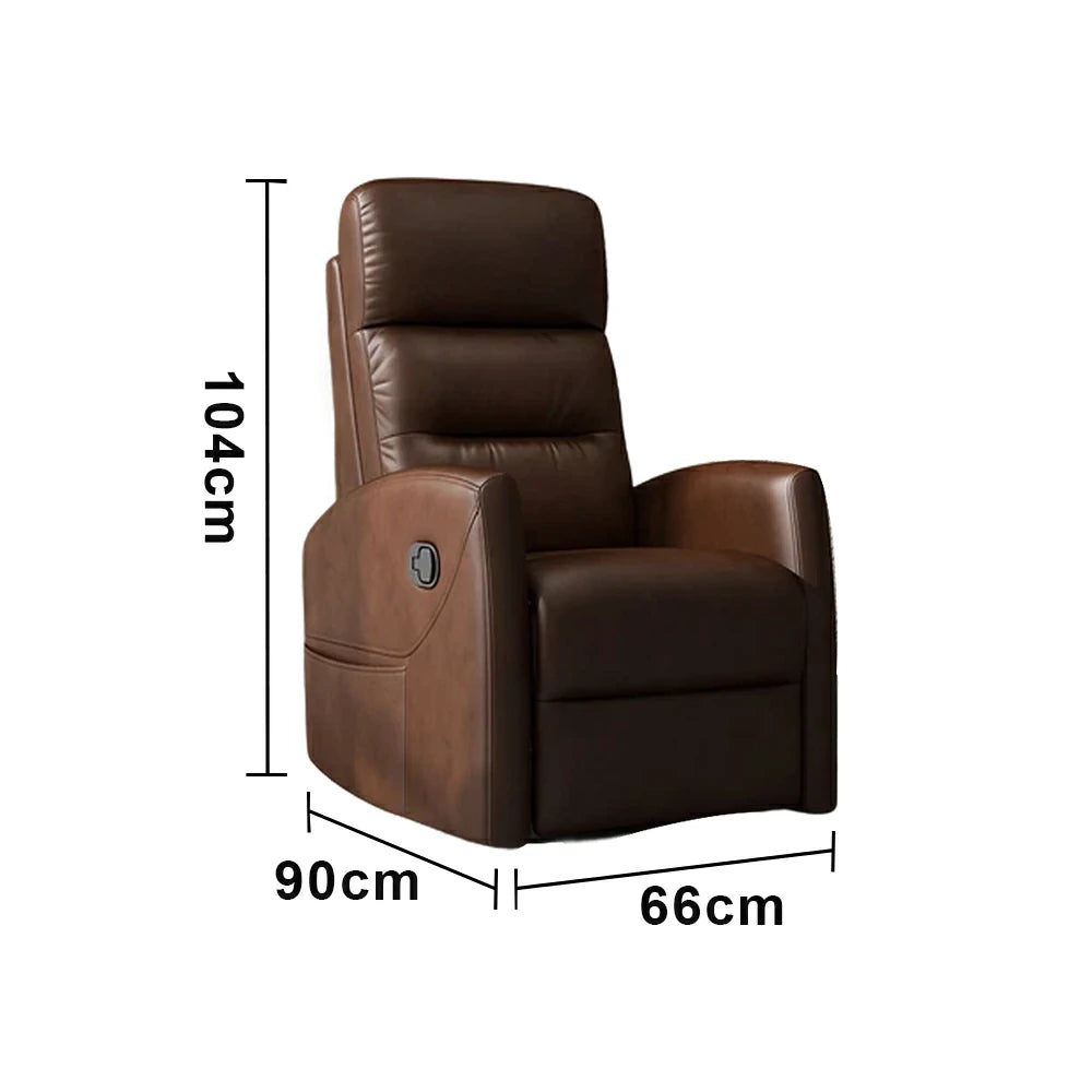 LIVARA Electric Assist Sofa, One-Touch Sit-to-Stand Assist, Skin-Friendly Upholstery, Alloy Steel Frame, Quiet Stable Lift - Coffee