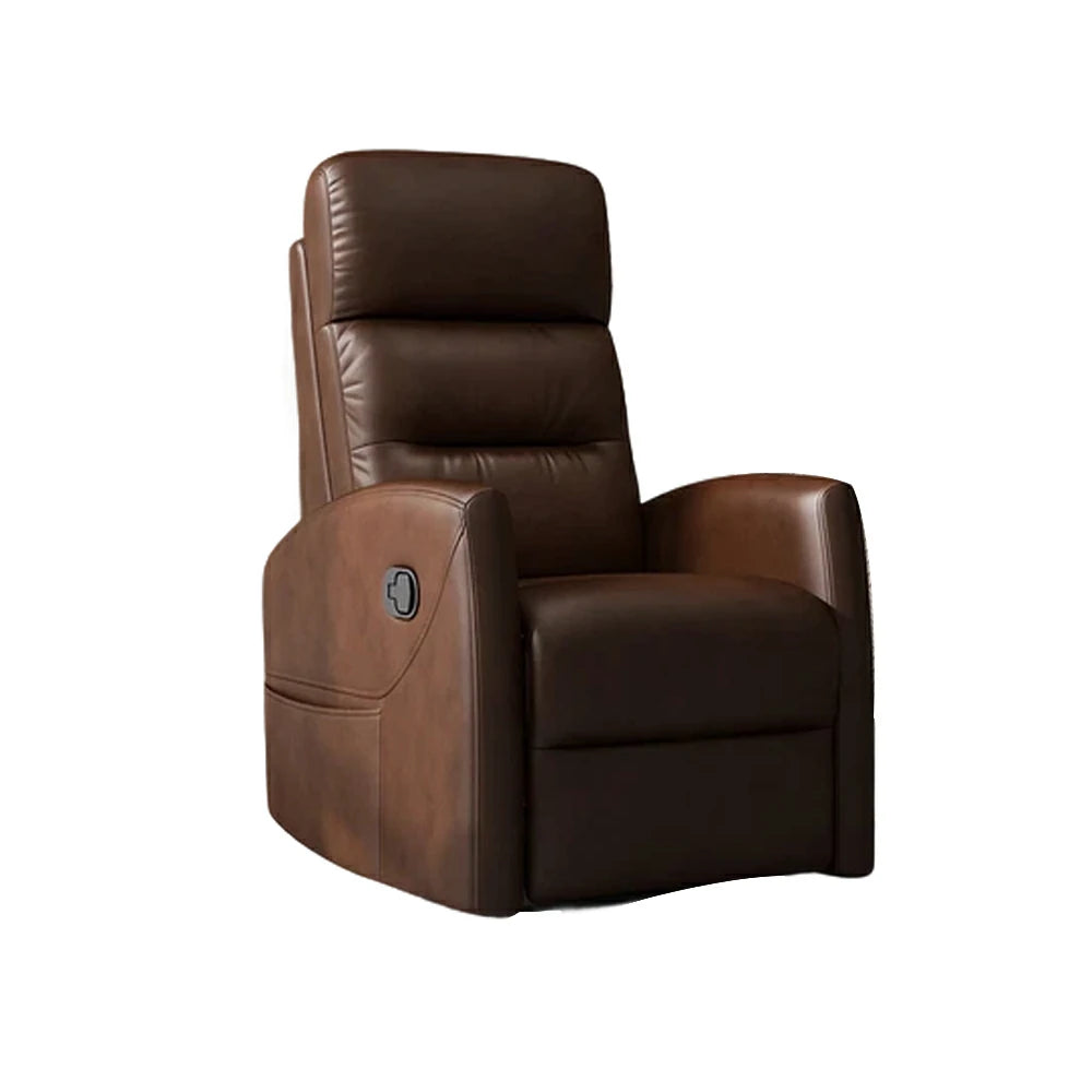 LIVARA Electric Assist Sofa, One-Touch Sit-to-Stand Assist, Skin-Friendly Upholstery, Alloy Steel Frame, Quiet Stable Lift - Coffee