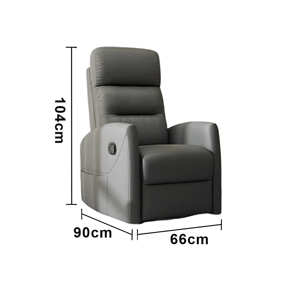 LIVARA Electric Assist Sofa, One-Touch Sit-to-Stand Assist, Skin-Friendly Upholstery, Alloy Steel Frame, Quiet Stable Lift - Grey