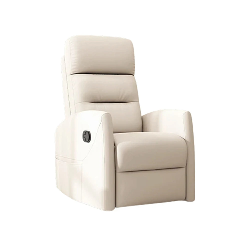 LIVARA Electric Assist Sofa, One-Touch Sit-to-Stand Assist, Skin-Friendly Upholstery, Alloy Steel Frame, Quiet Stable Lift - White