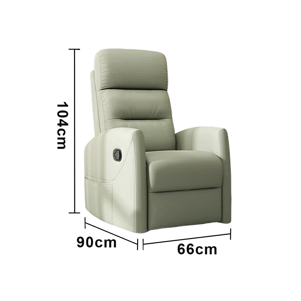LIVARA Electric Assist Sofa, One-Touch Sit-to-Stand Assist, Skin-Friendly Upholstery, Alloy Steel Frame, Quiet Stable Lift - Green