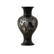 LIVARA Ceramic Vase Ornament Squirrel & Grape Motif Water-Propagation Ready Artistic Display Matte Ceramic Handcrafted Stone-Texture Design