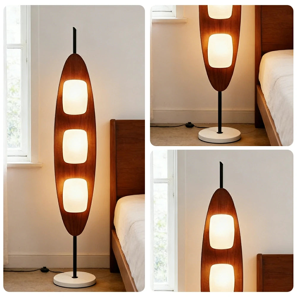LIVARA XS-10 Floor Lamp with Soft Ambient Lighting Iron Frame and Stable Base for Modern Home Decor