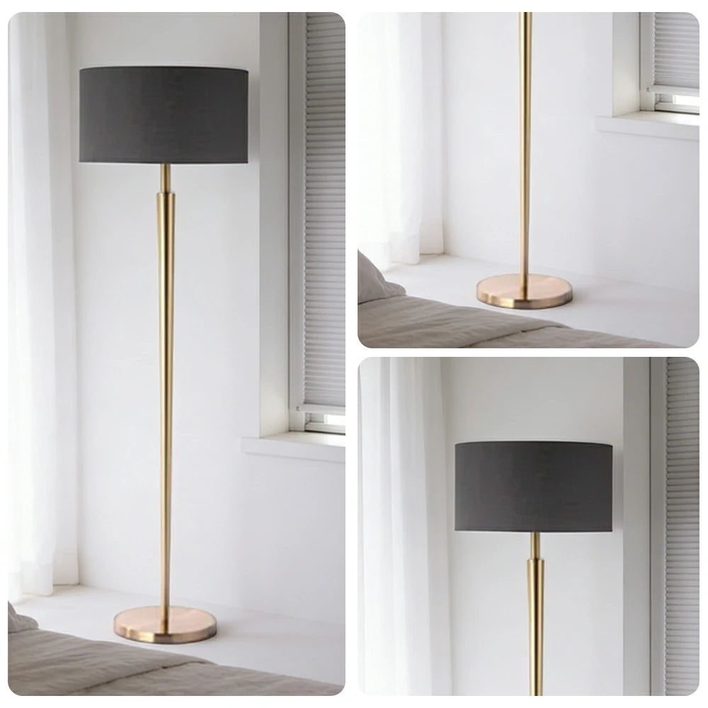 LIVARA XS-16 Floor Lamp with Soft Ambient Lighting Iron Frame and Stable Base for Modern Home Decor