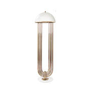 LIVARA XS-18 Floor Lamp with Soft Ambient Lighting Iron Frame and Stable Base for Modern Home Decor