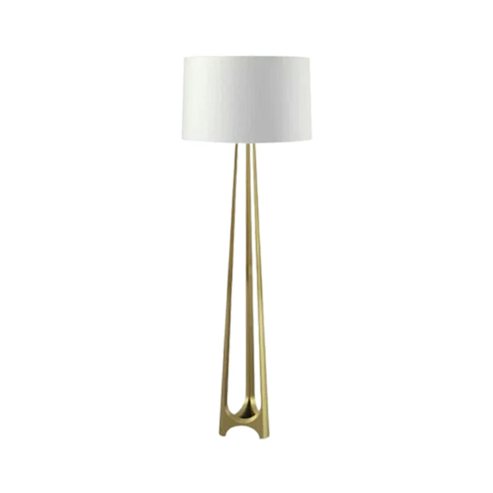 LIVARA XS-21 Floor Lamp with Soft Ambient Lighting Iron Frame and Stable Base for Modern Home Decor
