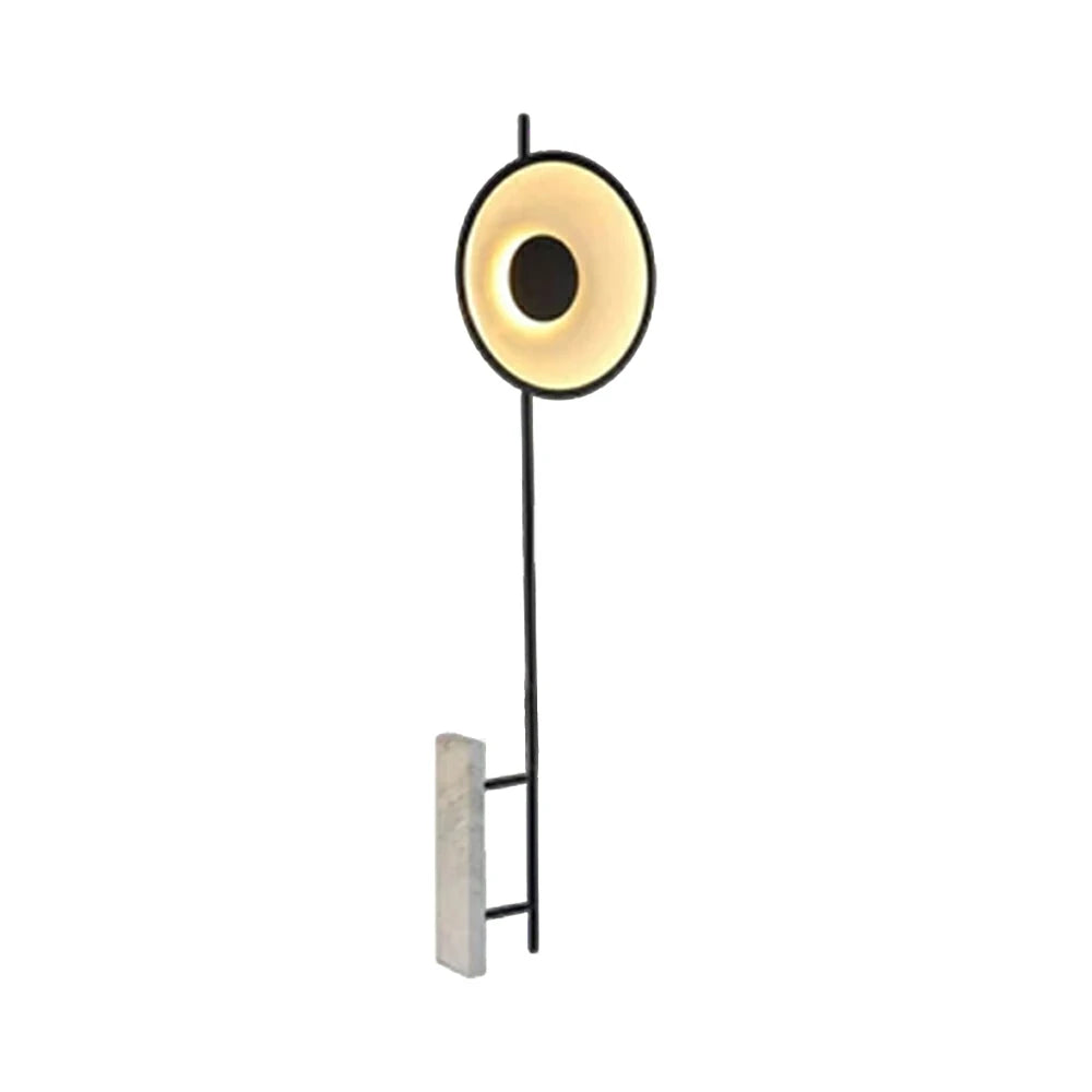 LIVARA XS-22 Floor Lamp with Soft Ambient Lighting Iron Frame and Stable Base for Modern Home Decor