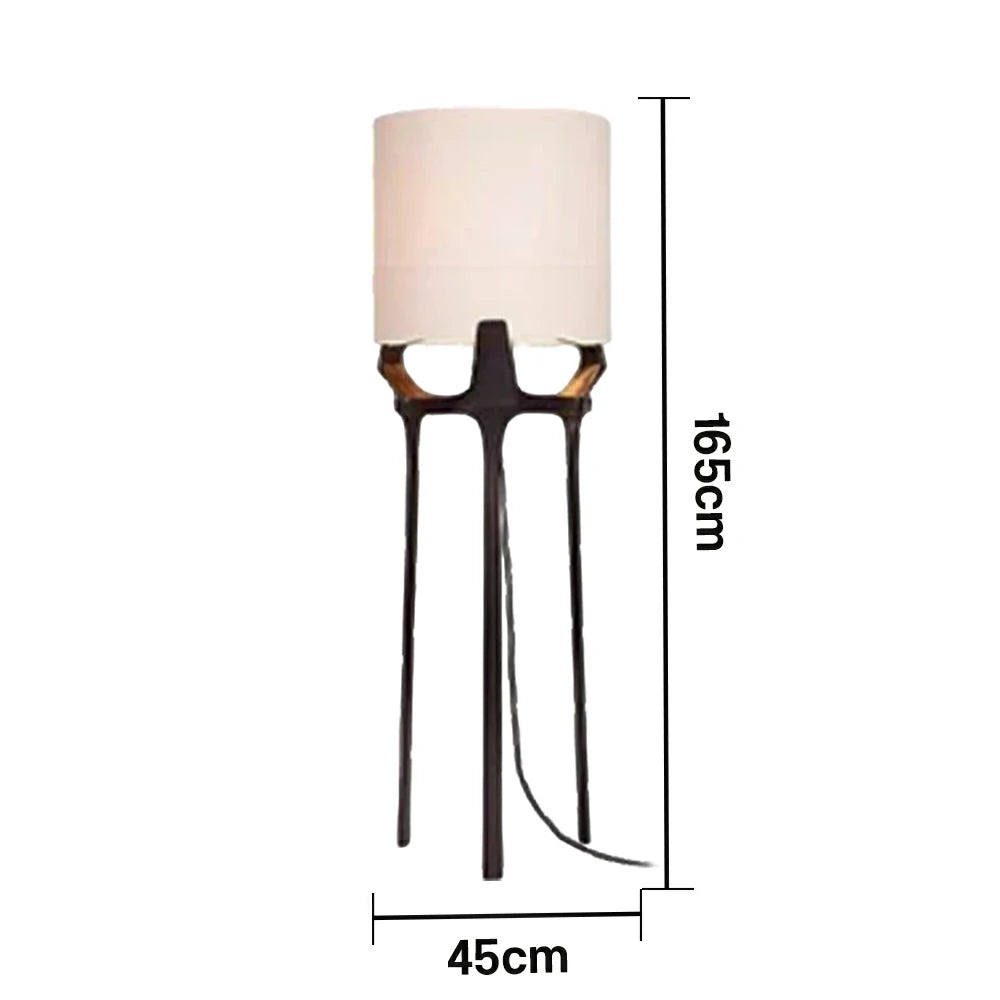 LIVARA XS-25 Floor Lamp with Soft Ambient Lighting Iron Frame and Stable Base for Modern Home Decor