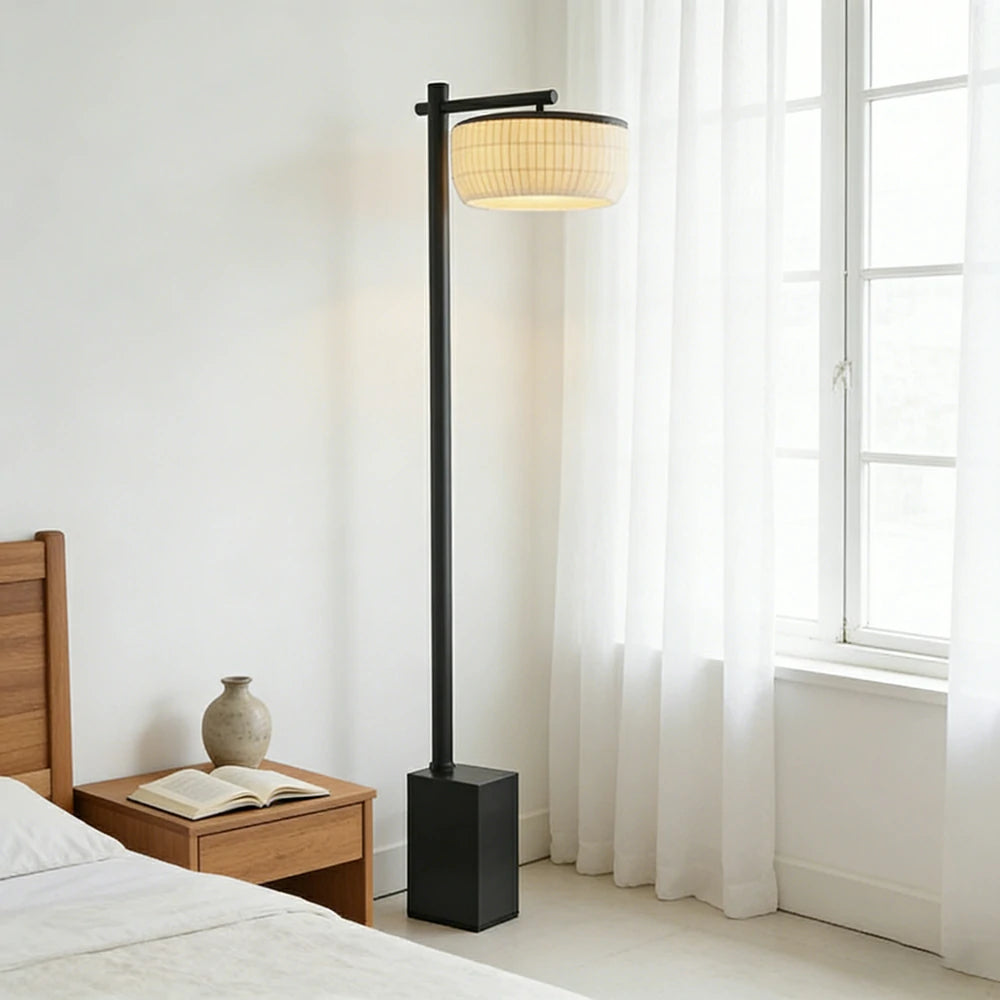 LIVARA XS-27 Floor Lamp with Soft Ambient Lighting Iron Frame and Stable Base for Modern Home Decor