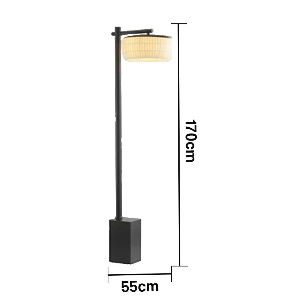 LIVARA XS-27 Floor Lamp with Soft Ambient Lighting Iron Frame and Stable Base for Modern Home Decor