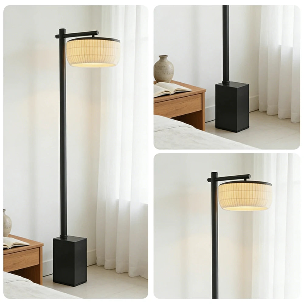 LIVARA XS-27 Floor Lamp with Soft Ambient Lighting Iron Frame and Stable Base for Modern Home Decor