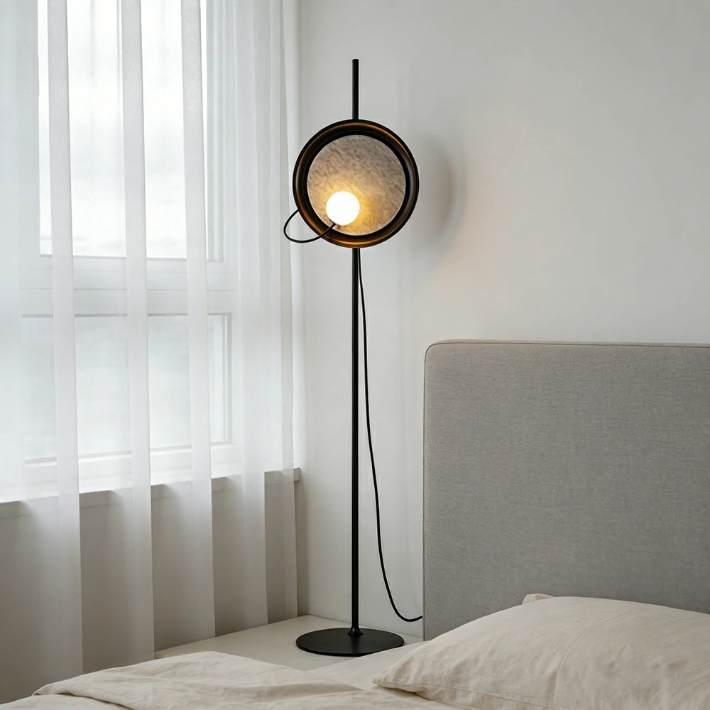 LIVARA XS-29 Floor Lamp with Soft Ambient Lighting Iron Frame and Stable Base for Modern Home Decor
