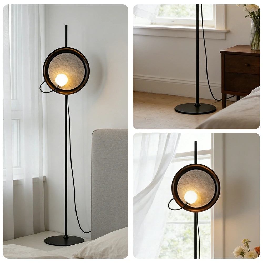 LIVARA XS-29 Floor Lamp with Soft Ambient Lighting Iron Frame and Stable Base for Modern Home Decor
