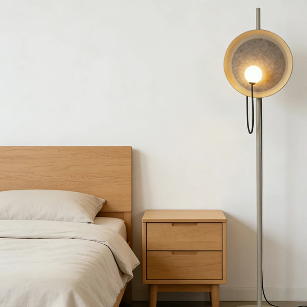 LIVARA XS-30 Floor Lamp with Soft Ambient Lighting Iron Frame and Stable Base for Modern Home Decor