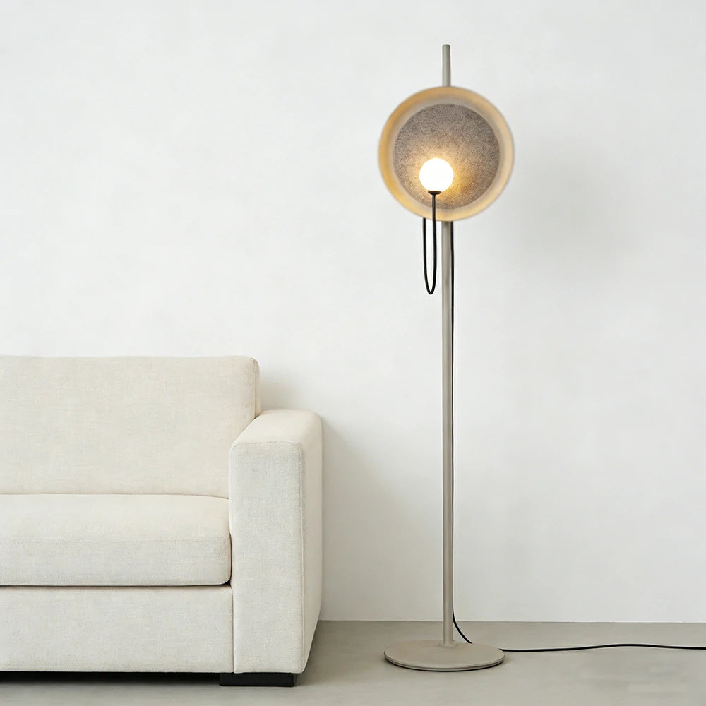 LIVARA XS-30 Floor Lamp with Soft Ambient Lighting Iron Frame and Stable Base for Modern Home Decor