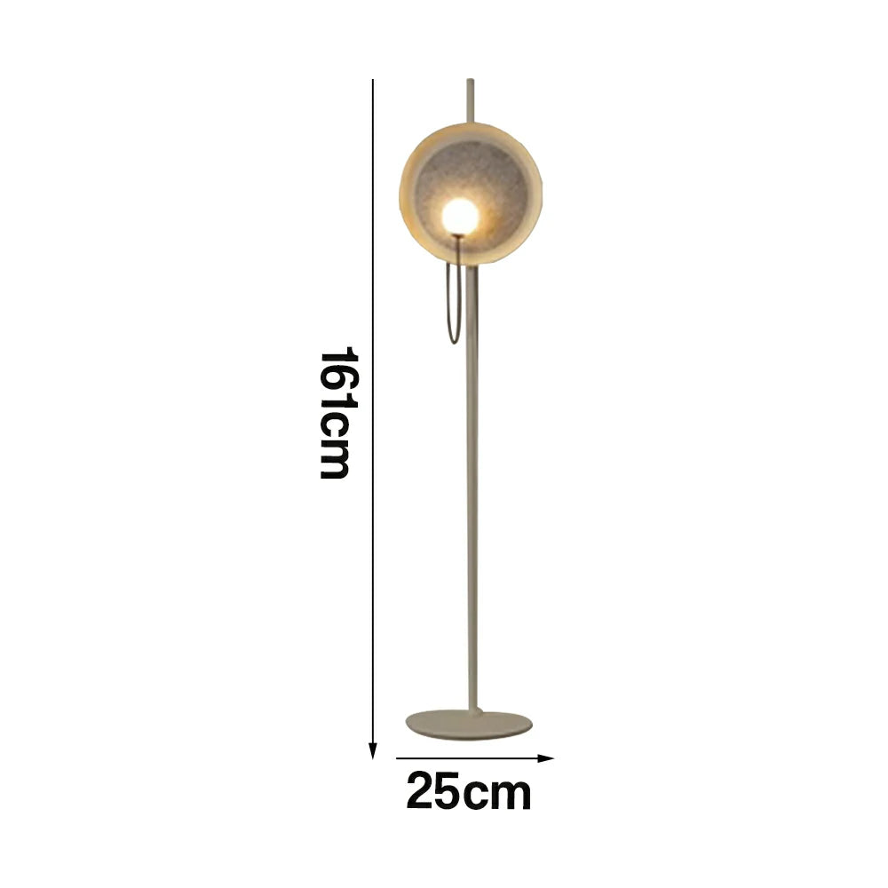 LIVARA XS-30 Floor Lamp with Soft Ambient Lighting Iron Frame and Stable Base for Modern Home Decor