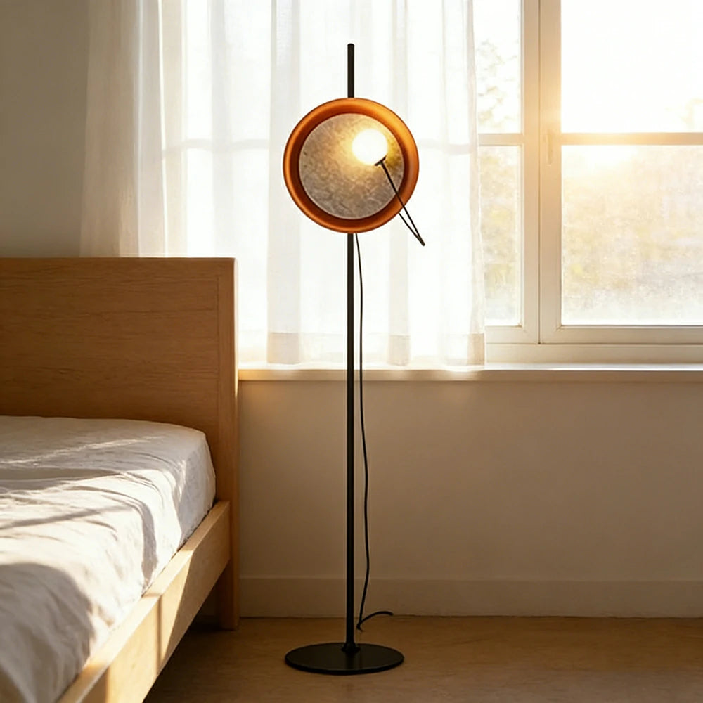 LIVARA XS-31 Floor Lamp with Soft Ambient Lighting Iron Frame and Stable Base for Modern Home Decor