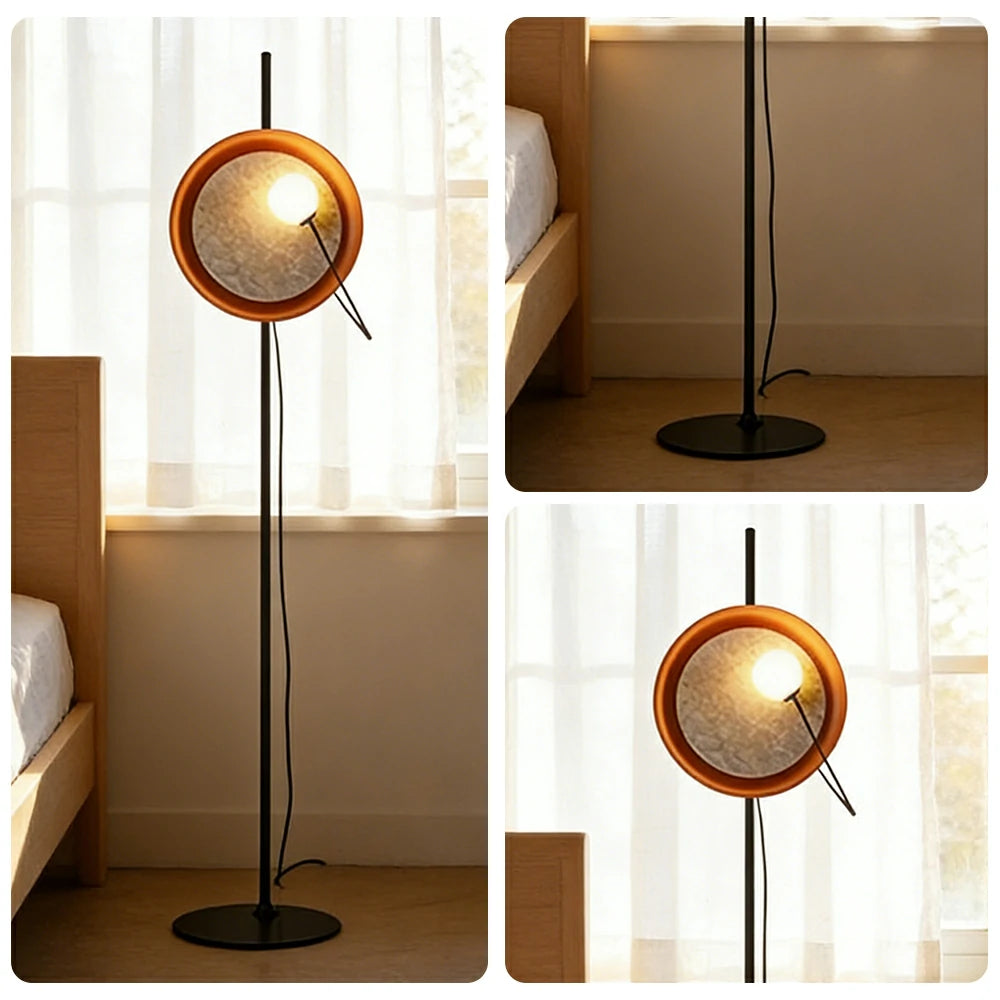 LIVARA XS-31 Floor Lamp with Soft Ambient Lighting Iron Frame and Stable Base for Modern Home Decor