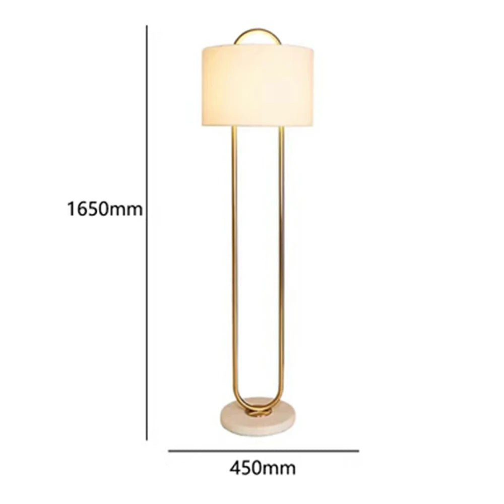 LIVARA XS-36 Floor Lamp with Soft Ambient Lighting Iron Frame and Stable Base for Modern Home Decor
