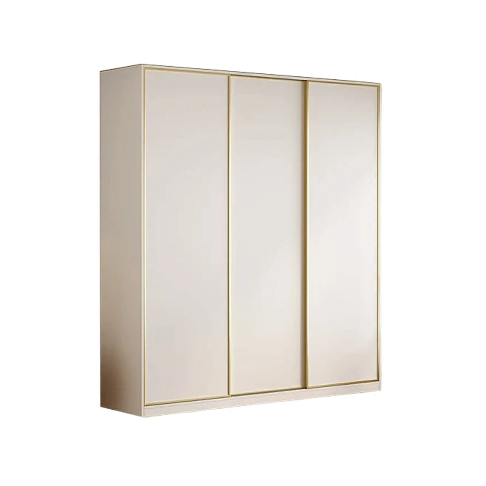 LIVARA 180/200cm Sliding Door Wardrobe - Space-Saving Design with Solid Oak Construction, Quiet Glide Tracks & Heavy-Duty Hanging Rail - White