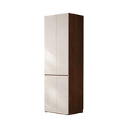 LIVARA 80cm Solid Wood Wardrobe Cabinet - Full Height Storage with Hanging Space & Drawers, Durable Thick Wood Design
