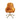 LIVARA Ergonomic Office Chair – Premium Faux Leather Upholstery, Comfortable High-Density Cushion, Stylish Plywood Backrest, 360° Swivel Base with Smooth Wheels - Orange
