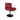 LIVARA Accent Swivel Chair – Premium Leather Upholstery, Ergonomic Curved Backrest, High-Density Cushion, Stable Steel Base, Modern Dining & Computer Chair - Burgundy