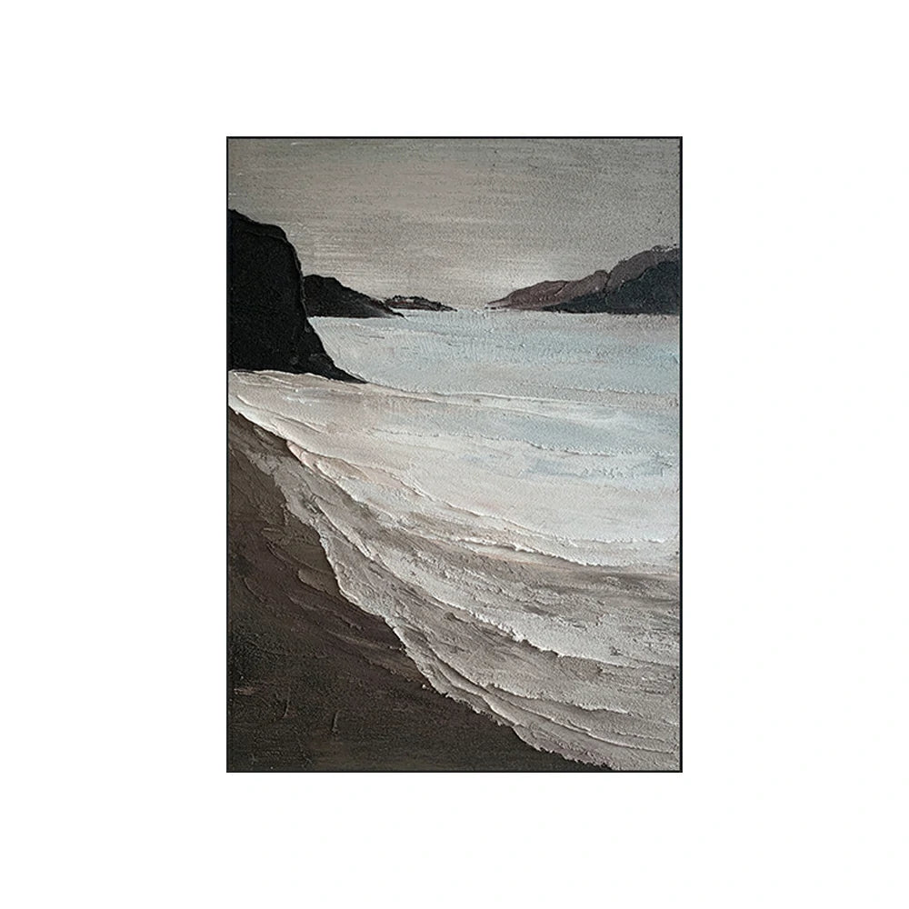 LIVARA Hand-Painted Oil Painting 50/80/120cm Large Abstract Wall Art Featuring Soft Gradients to Complement Modern Apartments and Stylish Interior Design