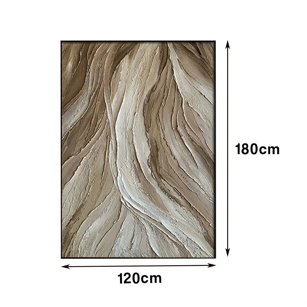 LIVARA Hand-Painted Oil Painting 50/80/120cm Elegant Contemporary Canvas with Balanced Colors Ideal for Bedrooms, Lounges, and Thoughtfully Designed Interiors