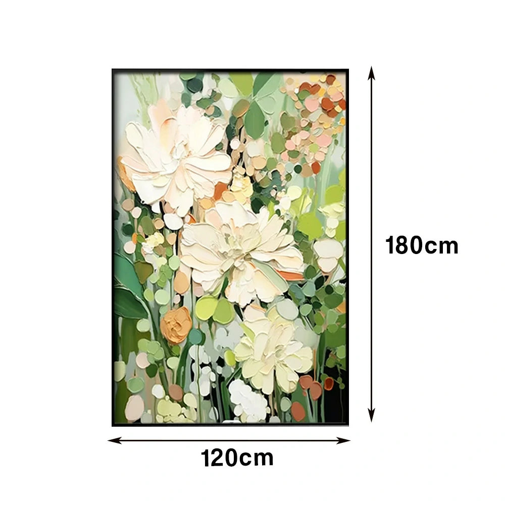 LIVARA Hand-Painted Oil Painting 50/80/120cm Contemporary Abstract Canvas with Soft Layered Textures Designed for Stylish Living Rooms and Modern Interior Wall Decoration