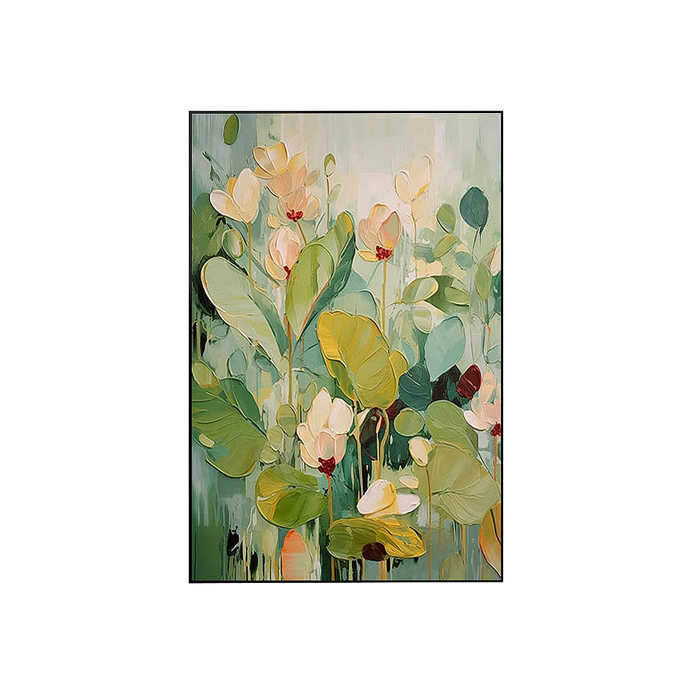 LIVARA Hand-Painted Oil Painting 50/80/120cm Light Luxury Canvas Art with Subtle Earth Tones Ideal for Bedrooms, Living Rooms, and Contemporary Home Decoration