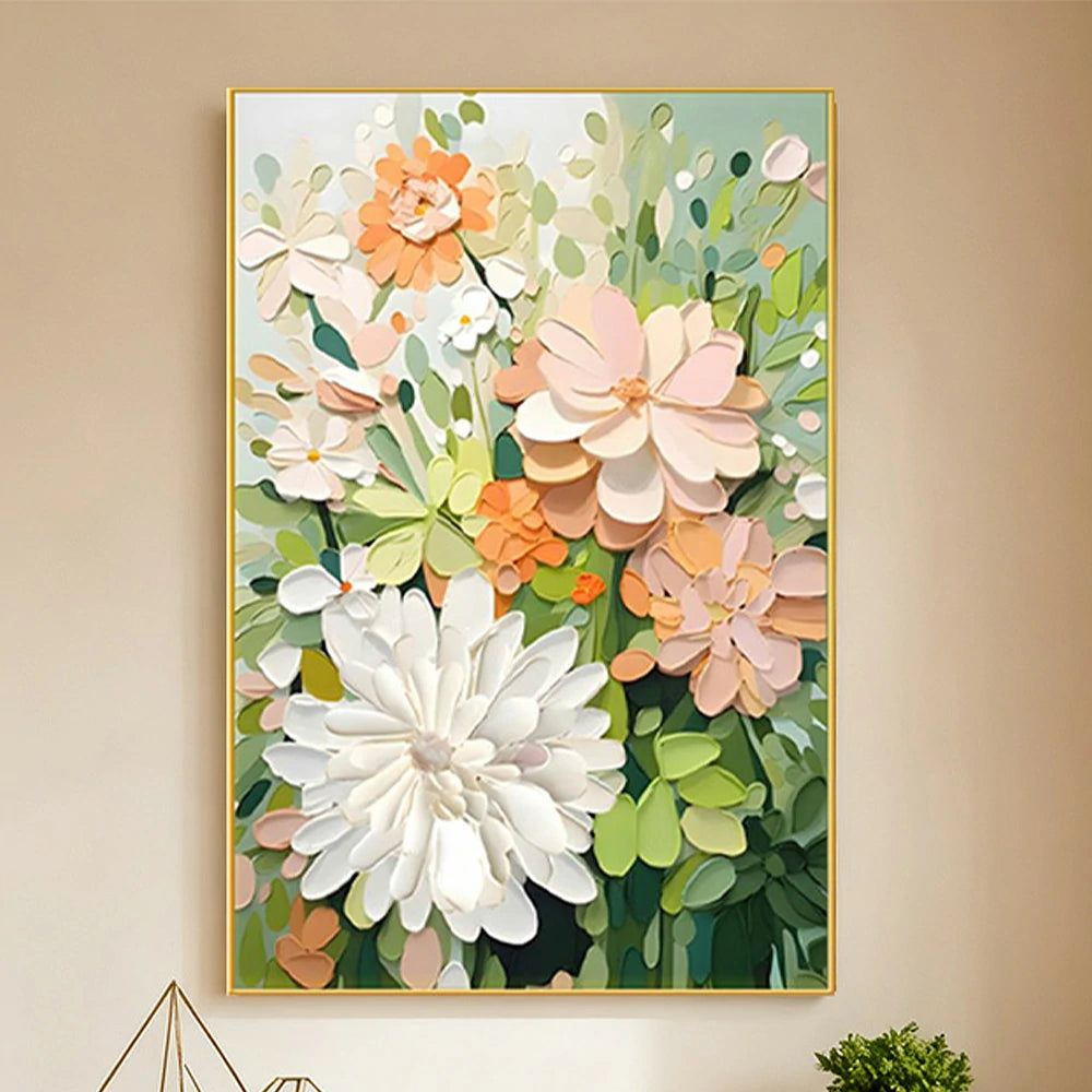 LIVARA Hand-Painted Oil Painting 50/80/120cm Elegant Minimalist Canvas Art Perfect for Creating a Warm, Clean, and Modern Look in Living Rooms or Refined Interior Spaces