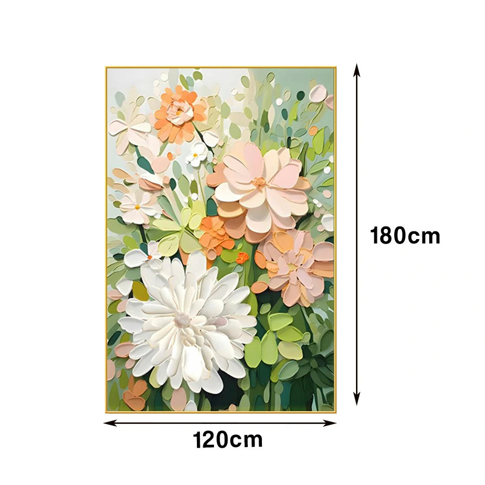 LIVARA Hand-Painted Oil Painting 50/80/120cm Elegant Minimalist Canvas Art Perfect for Creating a Warm, Clean, and Modern Look in Living Rooms or Refined Interior Spaces