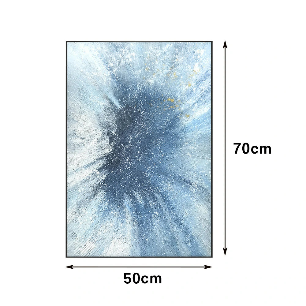 LIVARA Hand-Painted Oil Painting 50/80/120cm Premium Neutral-Toned Canvas Ideal for Adding Texture, Warmth, and Visual Harmony to Modern Homes and Minimalist Spaces