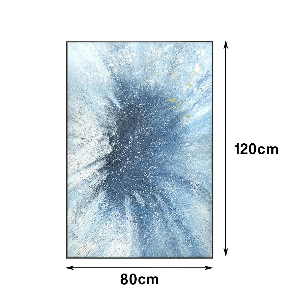 LIVARA Hand-Painted Oil Painting 50/80/120cm Premium Neutral-Toned Canvas Ideal for Adding Texture, Warmth, and Visual Harmony to Modern Homes and Minimalist Spaces