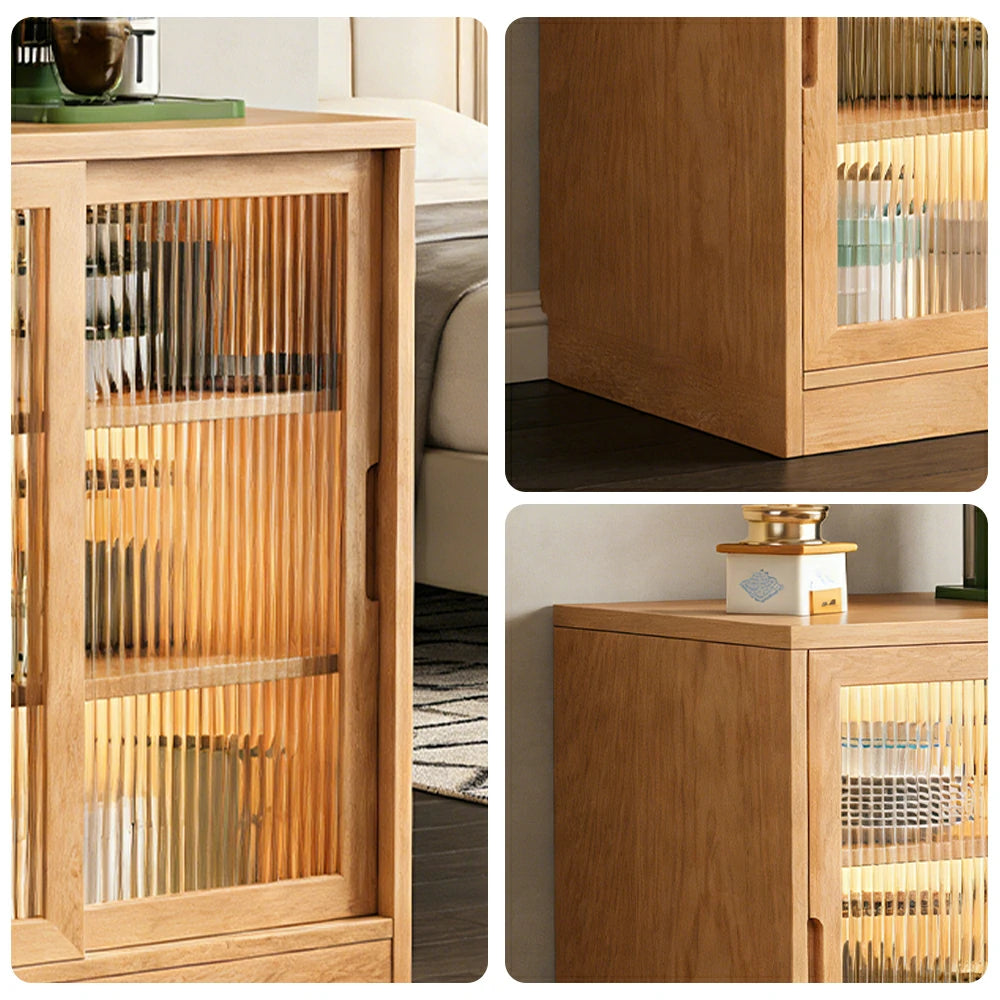 LIVARA 100cm Kitchen Buffet Cabinet - Wide Countertop Design with Solid Wood Construction, Spacious Storage & Quiet Hardware